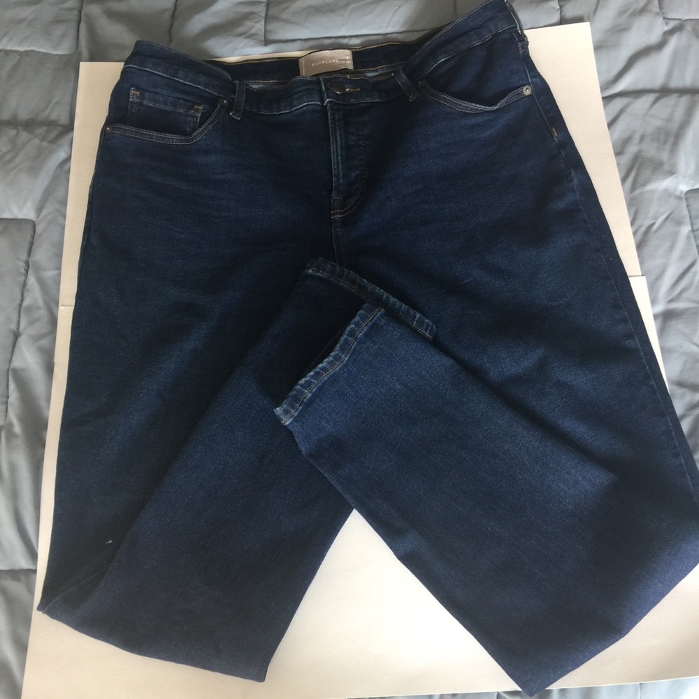 Everlane stretch midrise skinny jean size 33